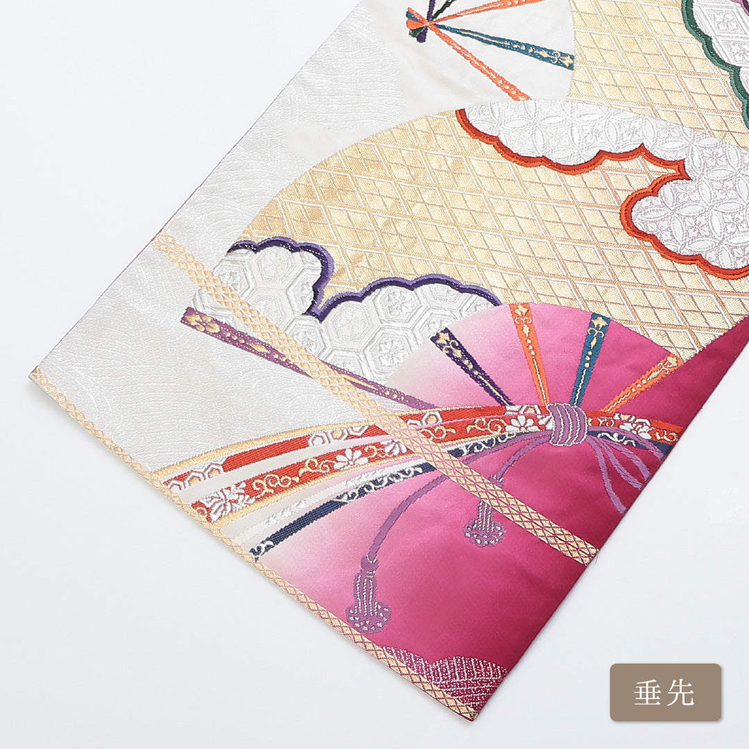 袋帯 1243-00372 垂先アップ