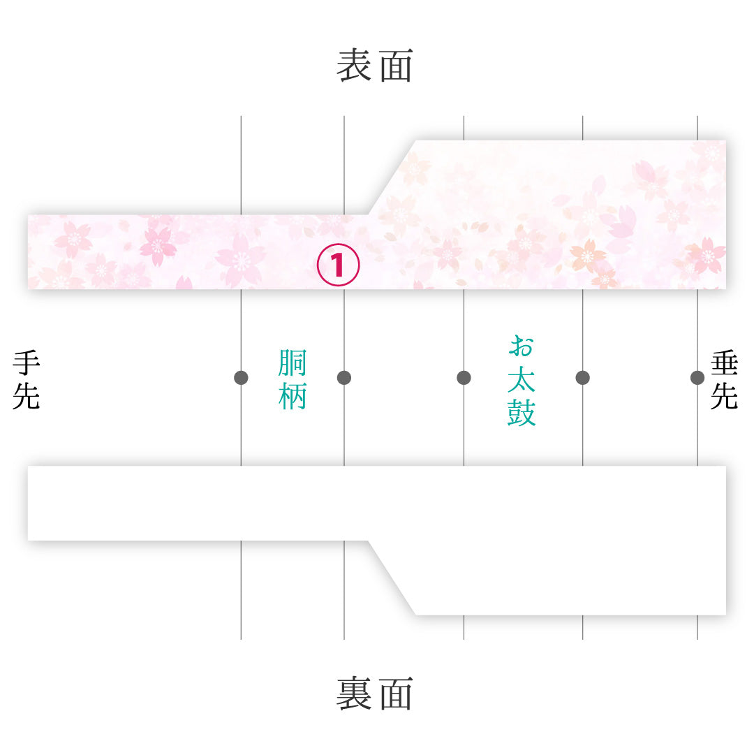 名古屋帯 1245-04194 手先アップ