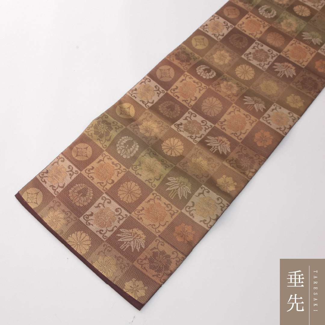 名古屋帯 1245-04197 垂先