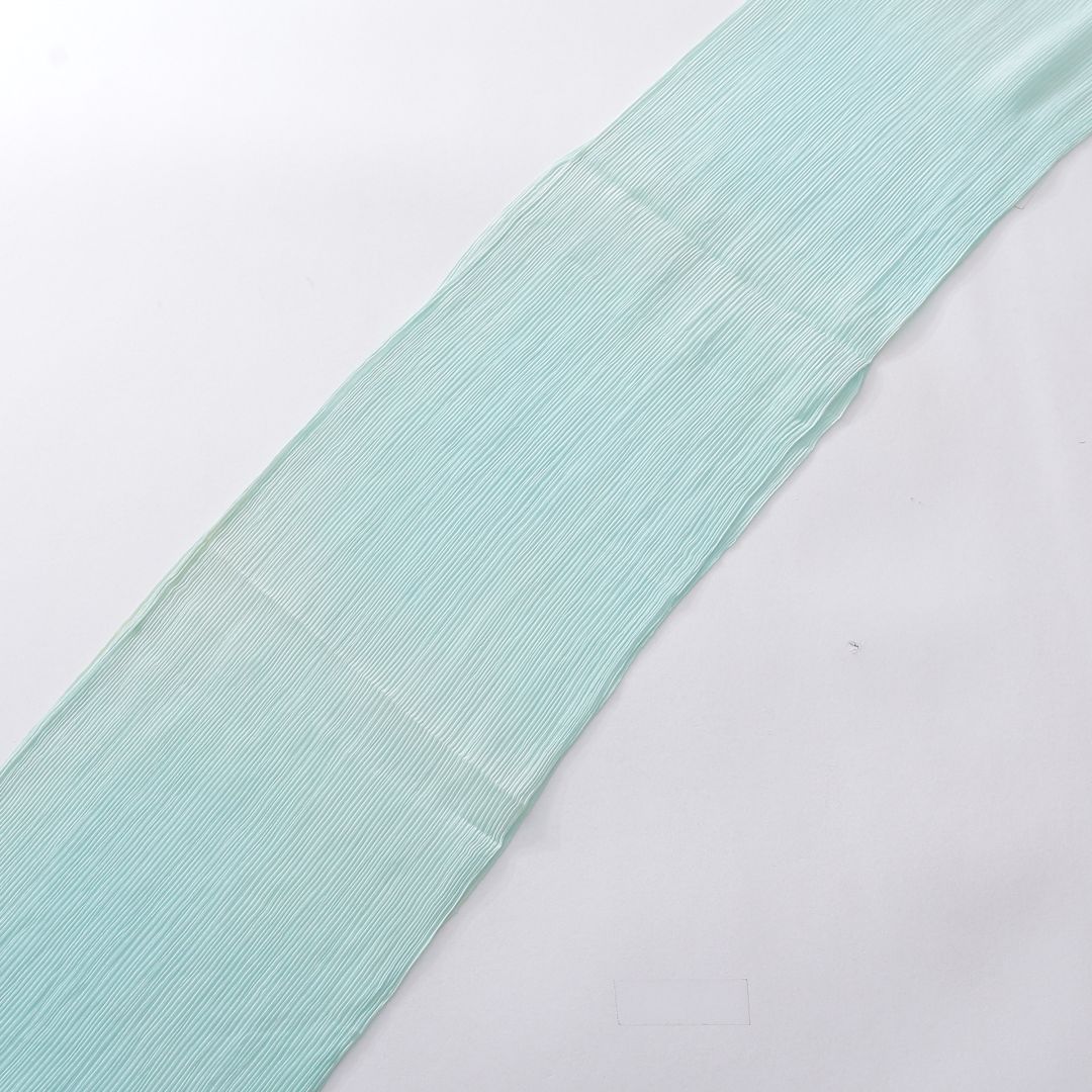 帯揚げ ポリエステル 綸子 水色系 1252-00678