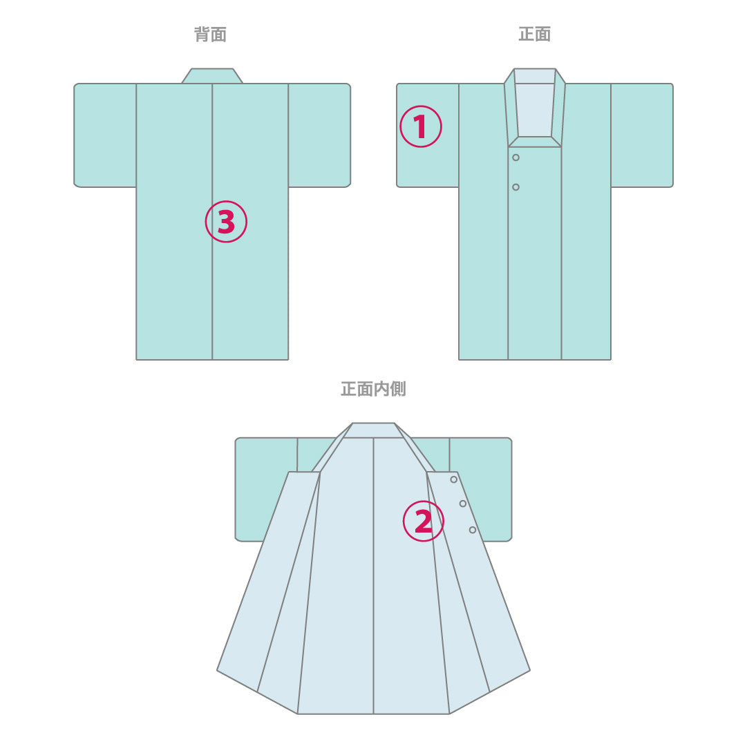 道行コート 袷 身丈88cm 裄丈65cm 正絹 Bランク セミフォーマル Mサイズ ポケットあり 芝草 茶系 HP 1237-12087