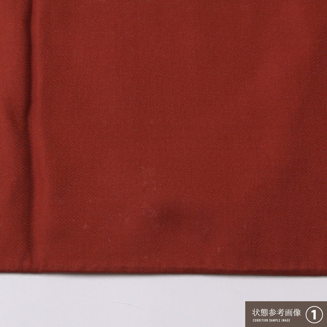 袋帯 帯丈432cm 正絹 六通 セミフォーマル 唐草華文 金系 朱系 1243-01601
