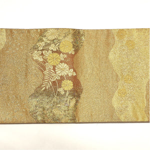 リサイクル着物】袋帯 古典 華紋 430cm 正絹 Aランク 六通 フォーマル 