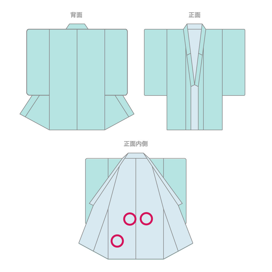 小紋 身丈155～159cm 裄丈65cm 袷  洗える着物 雲取り 草花模様  ポリ Aランク 紫系 1115001623320