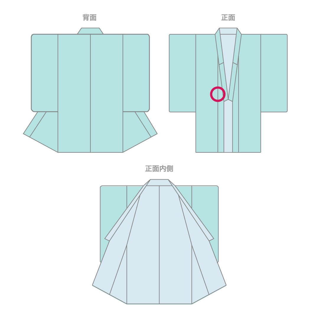 道中着 正絹 身丈84cm 裄丈62.5cm  檜皮色 刺繡 抽象模様 Aランク 袷 茶系 1117000773914