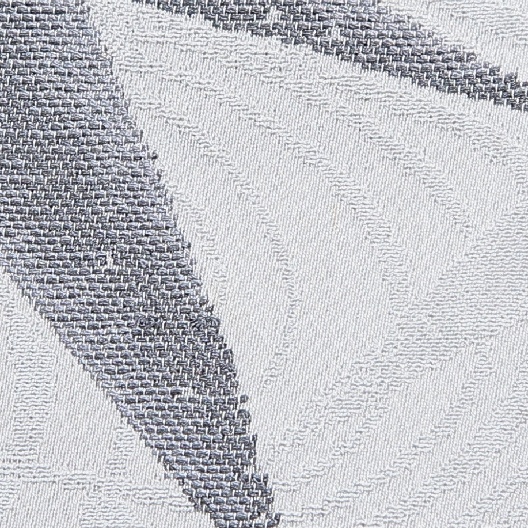 紬 袷 身丈156cm 裄丈63cm 正絹 Cランク Mサイズ バチ衿 カジュアル 笹 水色系 1216-15651