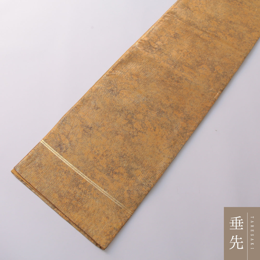 袋帯 帯丈428cm 正絹 六通 インフォーマル 抽象柄 朱系 1243-01941