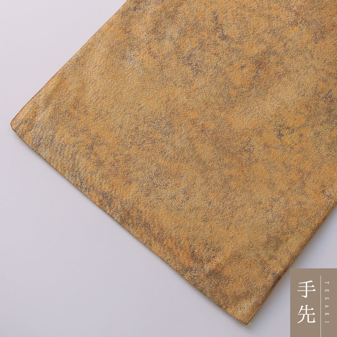 袋帯 帯丈428cm 正絹 六通 インフォーマル 抽象柄 朱系 1243-01941