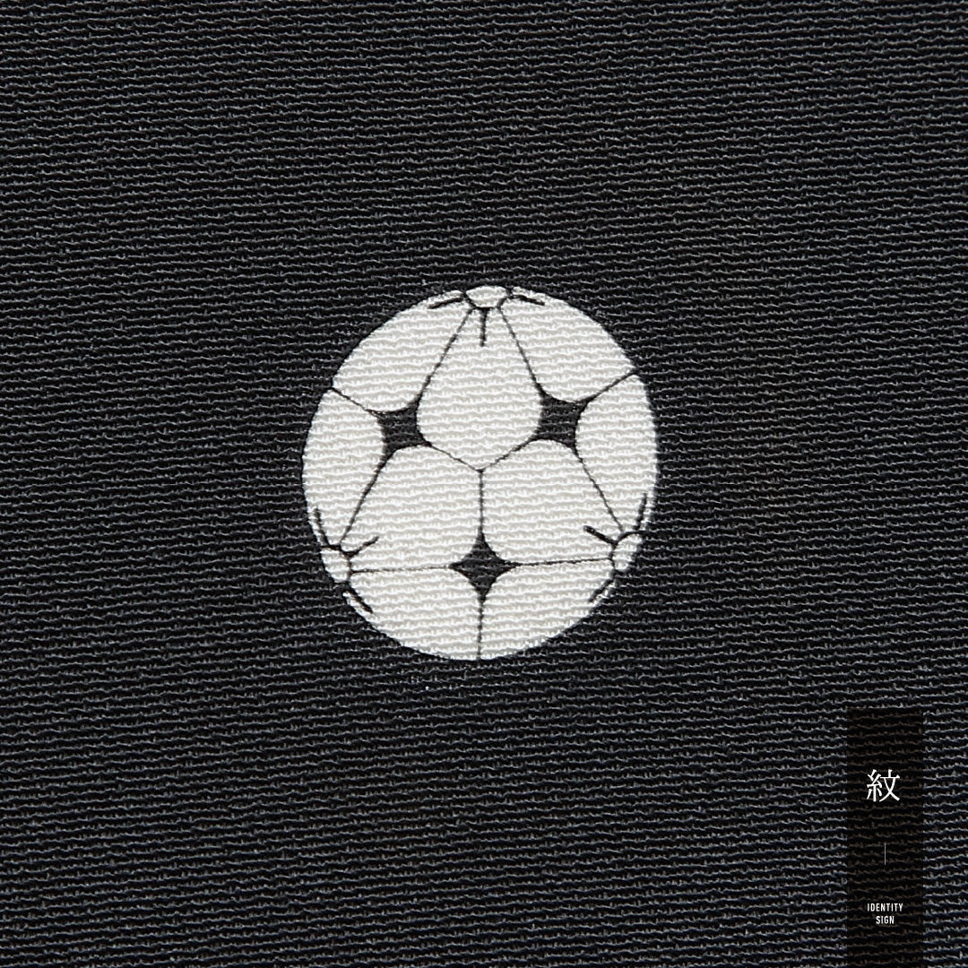 黒留袖 袷 身丈154cm 裄丈63cm 五つ紋 三つ割り桔梗 フォーマル Sランク Sサイズ 正絹 比翼仕立て 広衿 清水寺 京洛百景 松 落款 1211-F0750