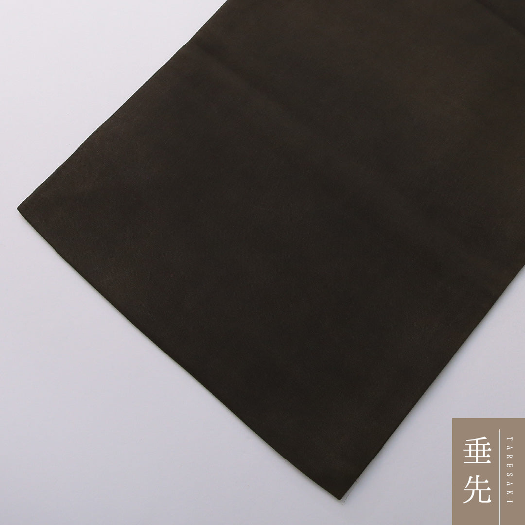九寸名古屋帯 Cランク 帯丈361cm 正絹 ポイント柄 名古屋仕立て 染め インフォーマル 塩瀬 花柄 深い緑系 HP 1245-03362
