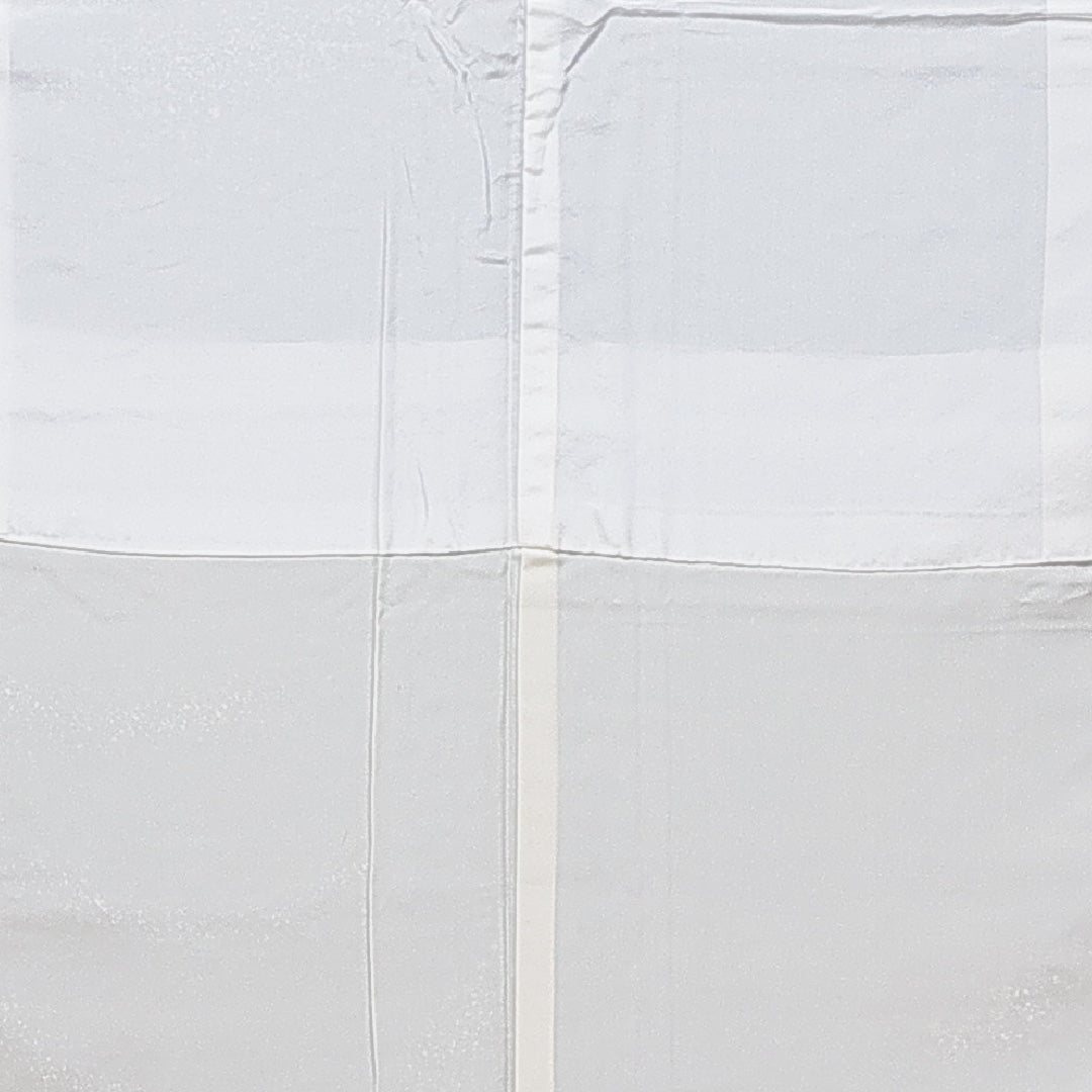 訪問着 身丈168cm 裄丈67cm 正絹 Sランク XLサイズ 広衿 セミフォーマル 梅 松 グレー系 1212-15492