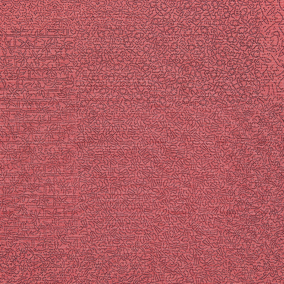 江戸小紋（寄せ柄） 洗える着物 袷 身丈160cm 裄丈65cm ポリエステル Sランク Lサイズ バチ衿 インフォーマル 落款 赤系 1262-16222