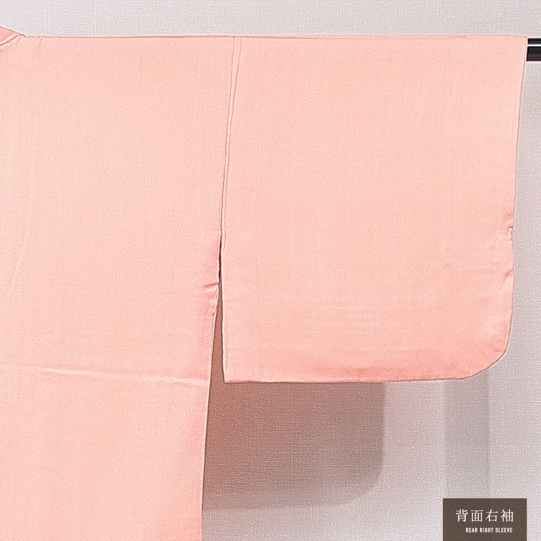 羽織 袷 身丈74cm 裄丈64cm 正絹 Sランク カジュアル Mサイズ 紐あり 創作柄 ピンク系 RP 1232-16793
