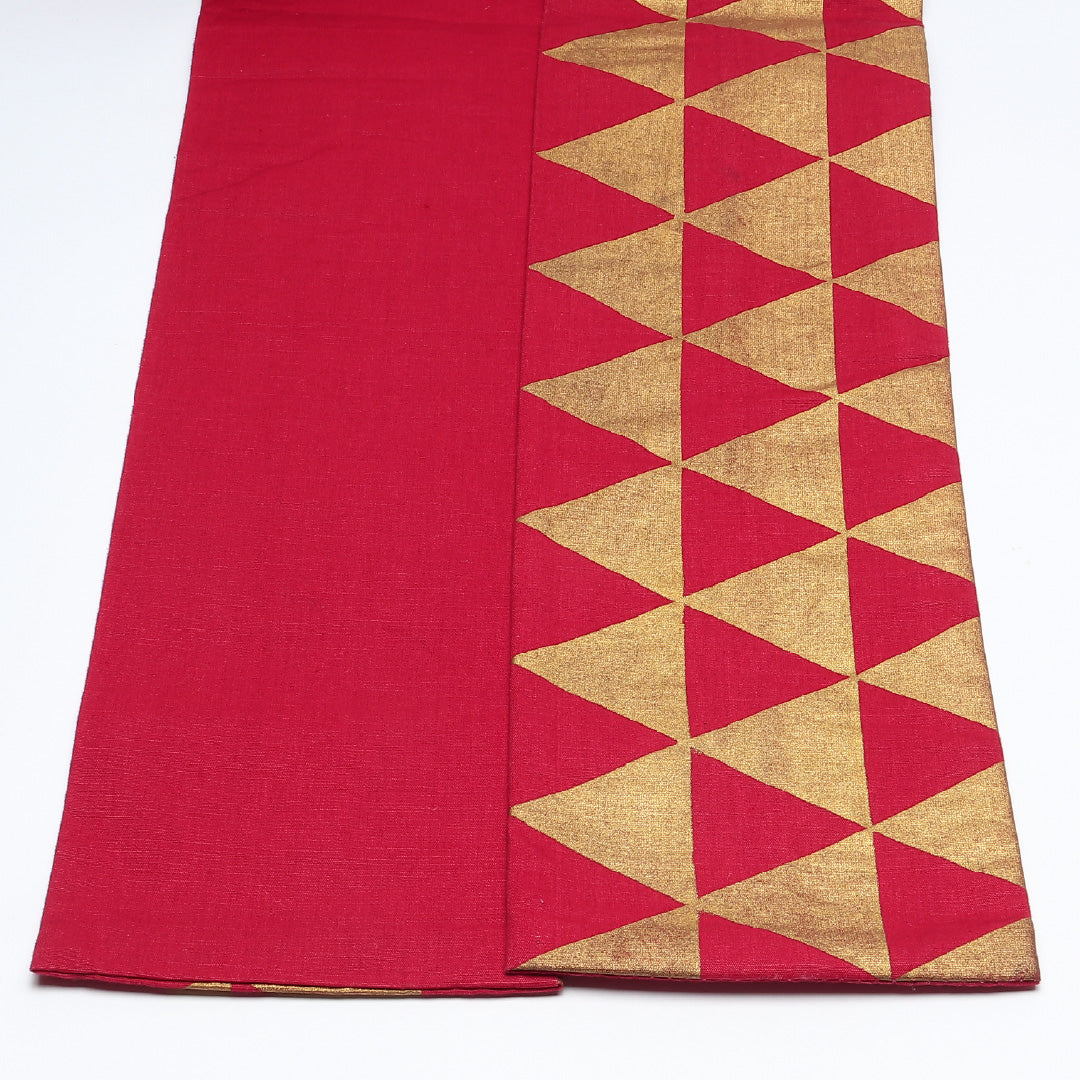 半幅帯 帯丈352cm 踊り用 小袋帯 全通 Aランク 正絹 鱗 赤系 青系 1225-00643