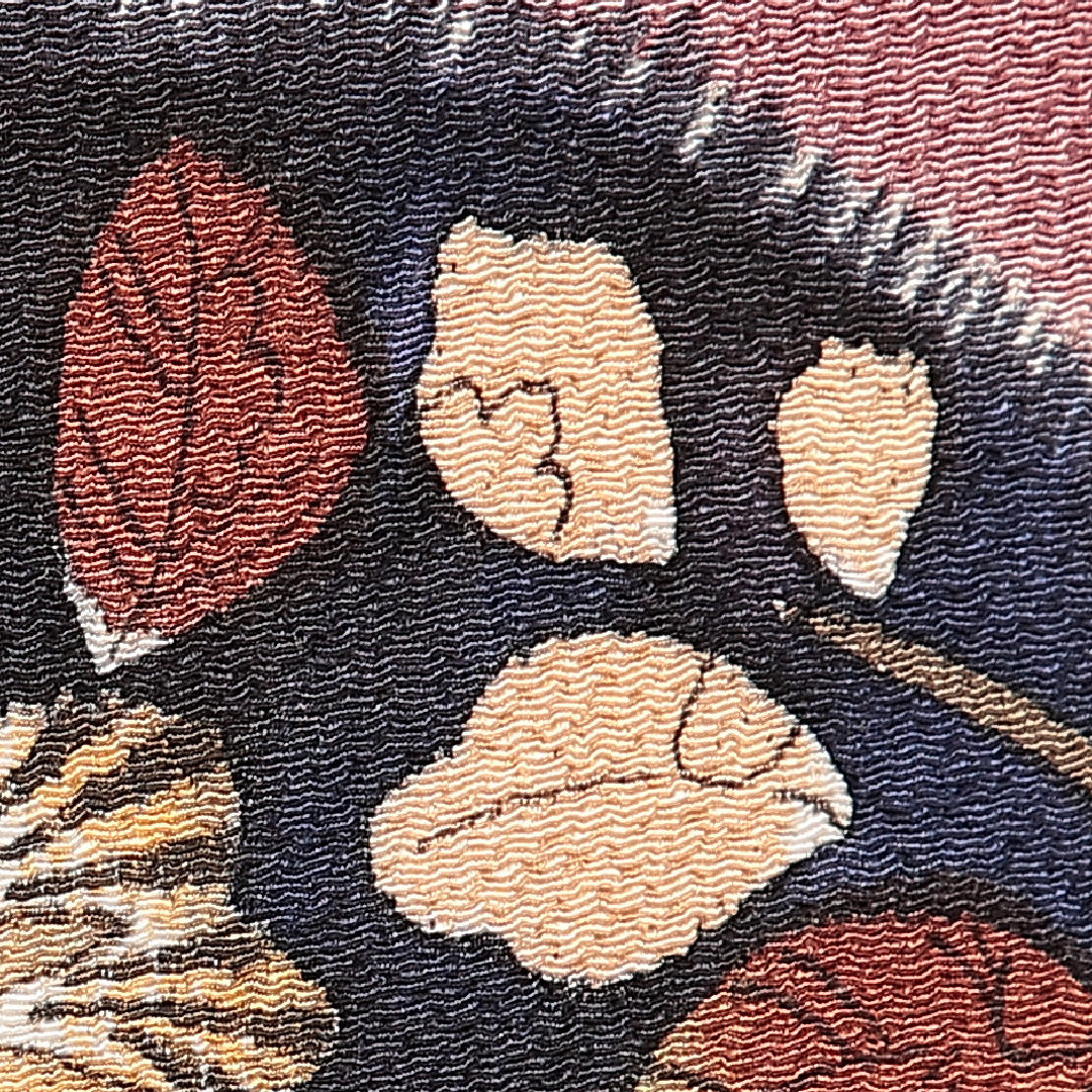 付下げ 袷 身丈165cm 裄丈66cm 正絹 Sランク XLサイズ 広衿 インフォーマル 花柄 ぼかし染 紫系 1261-16880