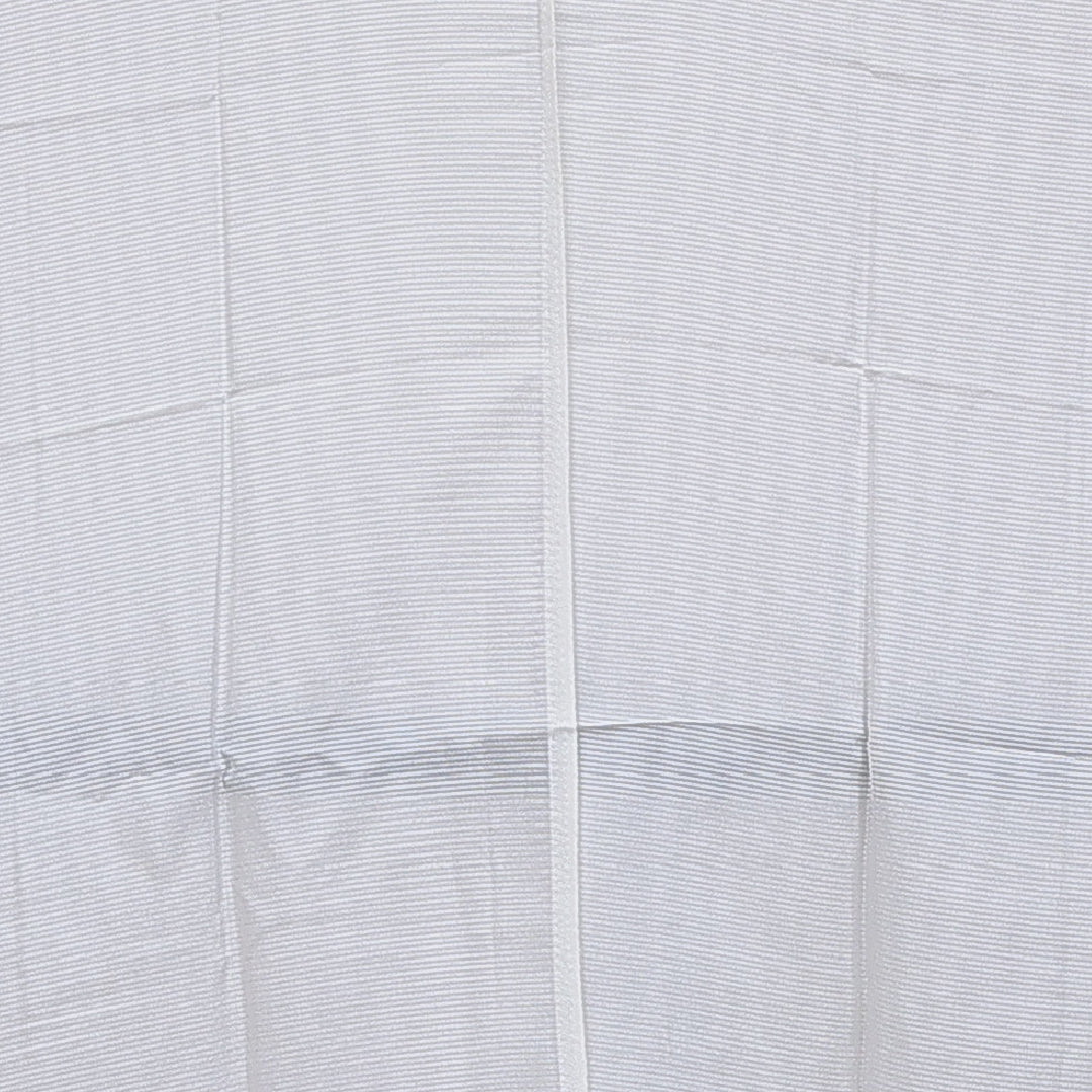 夏物 長襦袢 絽 身丈121cm 裄丈62cm 正絹 Aランク Sサイズ 無地 白系 RP 1239-16566