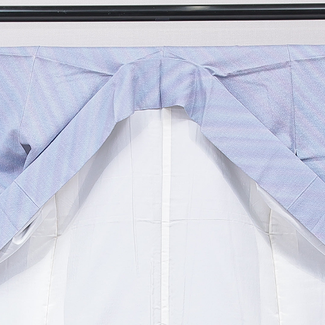 付下げ 袷 身丈152cm 裄丈61cm 正絹 成田彩峰 Sランク Sサイズ 広衿 一つ紋 セミフォーマル 創作柄 作家物 落款 証紙 グラデーション系 水色系 1261-15901