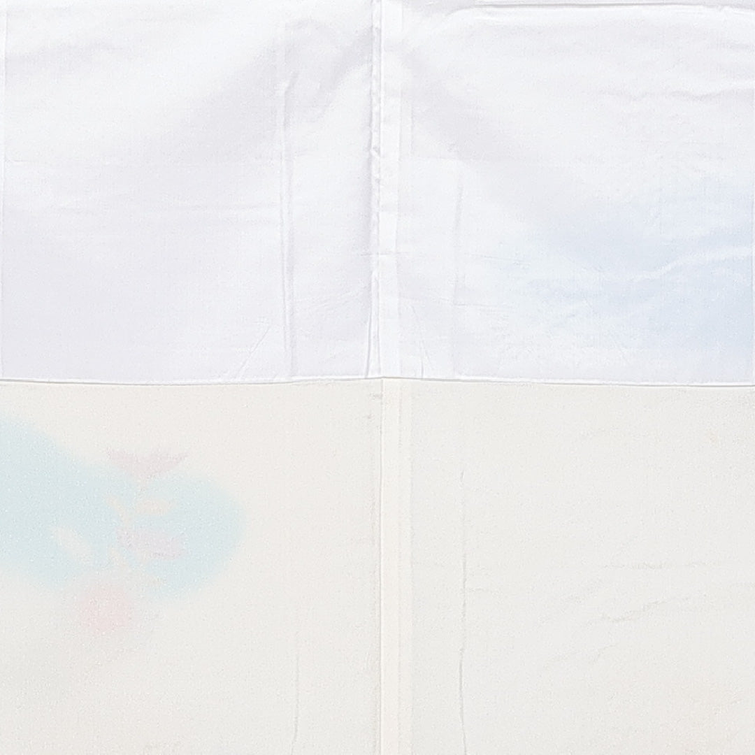 振袖 袷 身丈163cm 裄丈60cm フォーマル Cランク Lサイズ 正絹 広衿 松皮菱 菊 1213-F0672