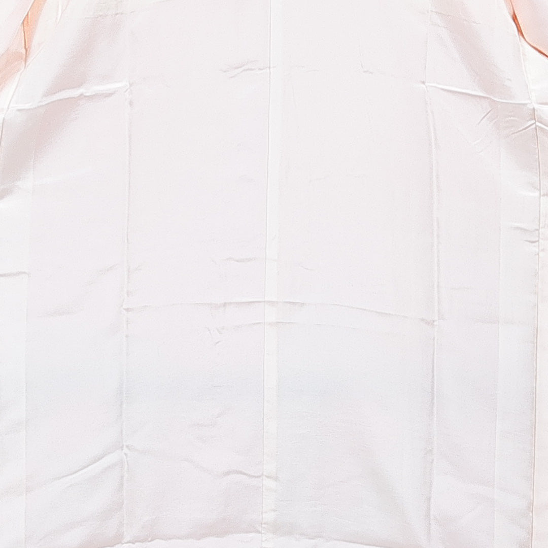振袖用 長襦袢 袷 身丈131cm 裄丈65cm 正絹 Aランク Lサイズ 牡丹 ピンク系 RP 1240-15407