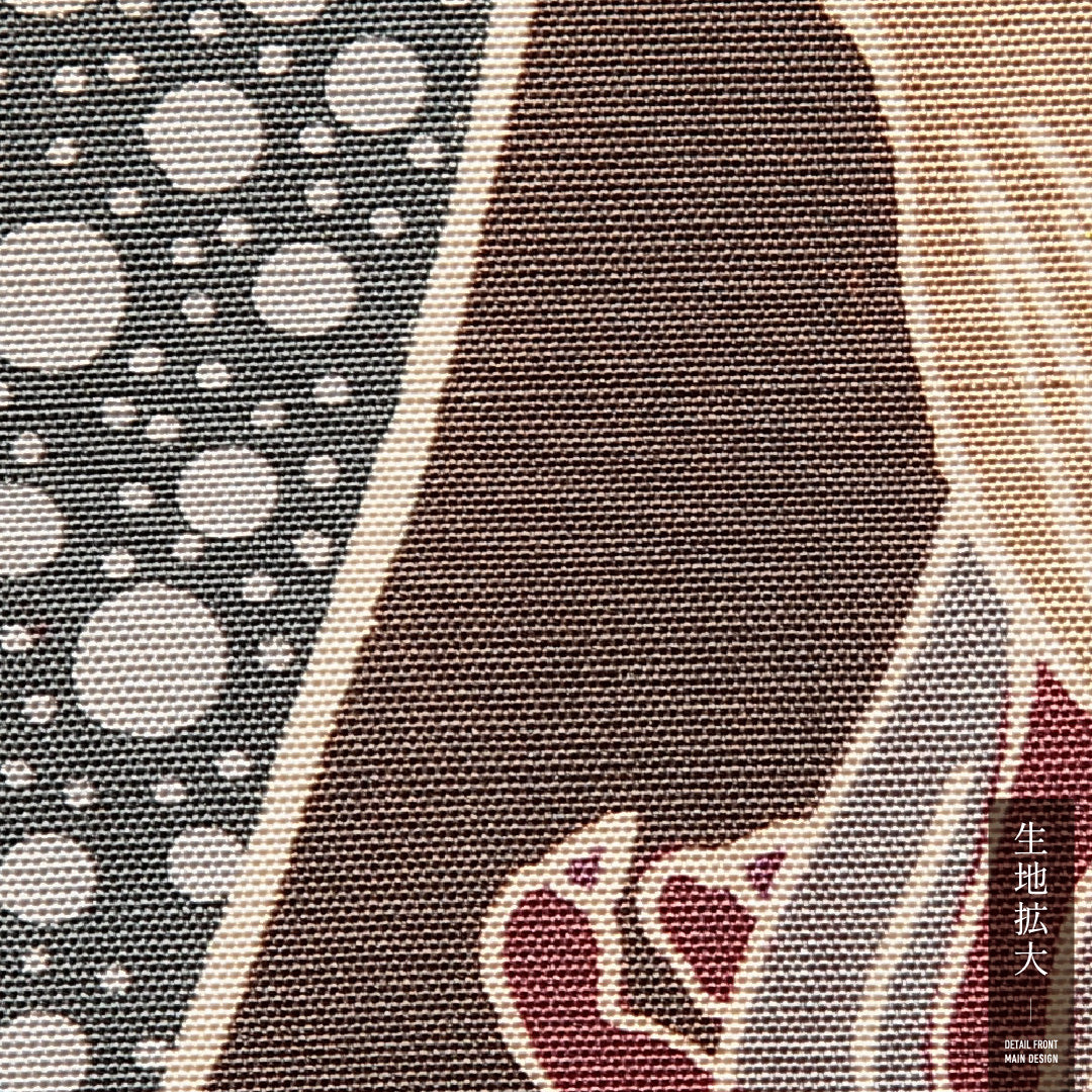 長襦袢 男性用 袷 身丈130cm 裄丈64cm 正絹 Cランク Sサイズ 創作柄 紫系 LP 1241-16924