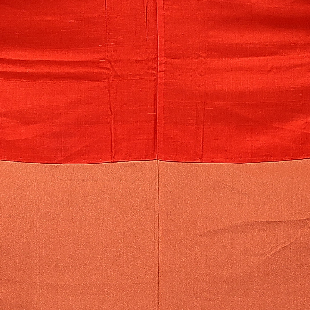 アンティーク 小紋 袷 身丈155cm 裄丈63cm 正絹 Dランク Mサイズ 広衿 格子 茶系 青系 1215-15576