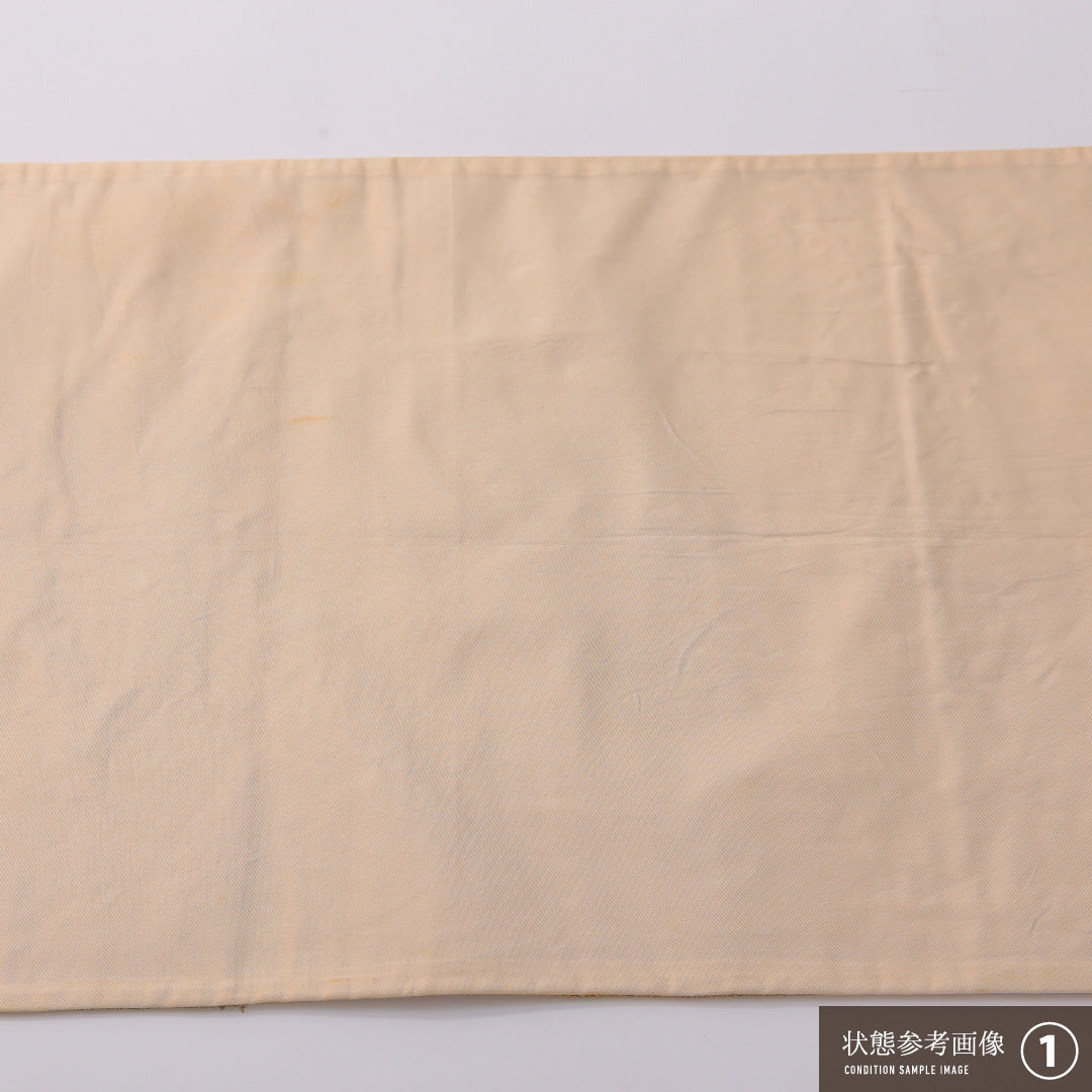 袋帯 帯丈420cm 正絹 全通 フォーマル 雲 吉祥文様 金系 銀系 1243-01926