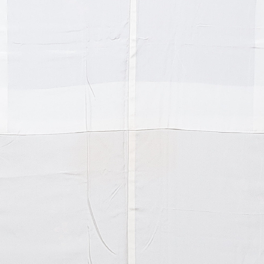 小紋 袷 身丈156cm 裄丈62cm 正絹 Sランク Mサイズ 広衿 インフォーマル 植物柄 グレー系 1215-15644