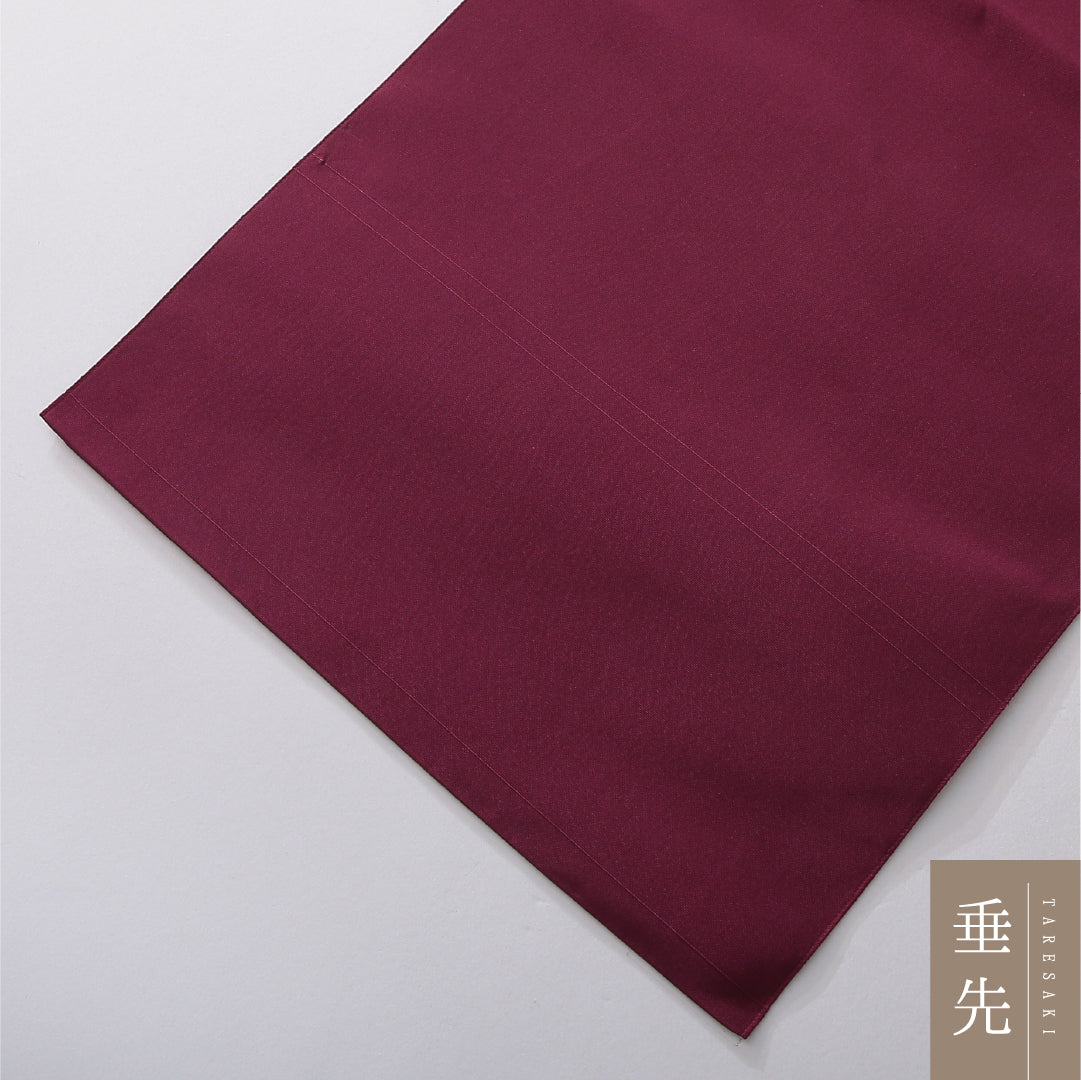 八寸名古屋帯 帯丈355cm セミフォーマル 松葉仕立て ポイント柄 Aランク 正絹 吉祥文様 雲取り 紫系 赤系 1224-03834