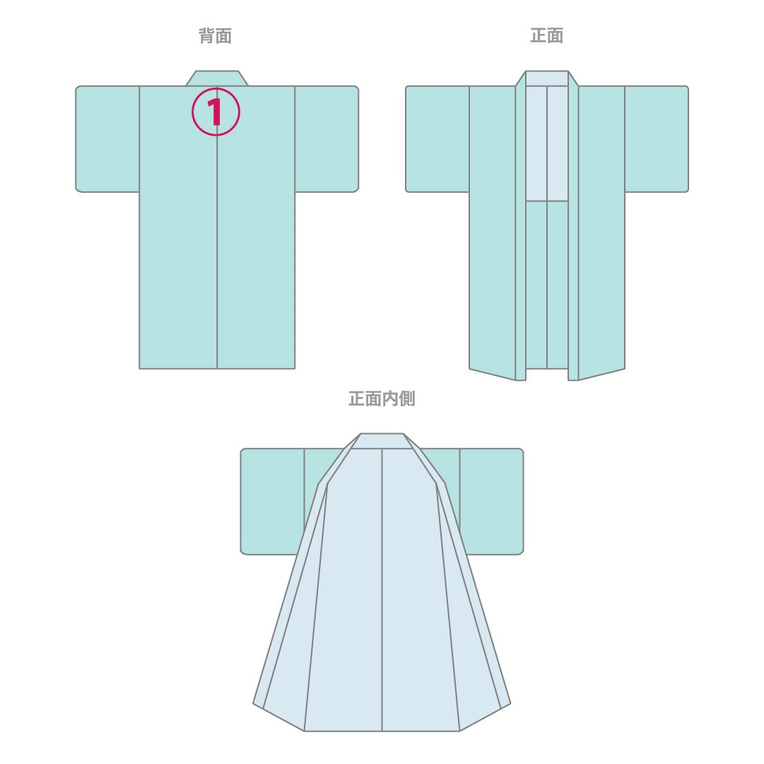 羽織 袷 身丈89cm 裄丈63cm 正絹 Bランク Sサイズ カジュアル 紐あり 菊 白系 多色系 1217-16157