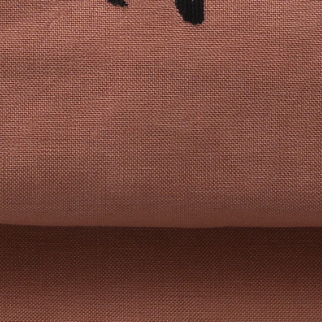 九寸名古屋帯 帯丈340cm カジュアル 名古屋仕立て ポイント柄 Aランク 正絹 綴れ織 花柄 朱系 1224-03816