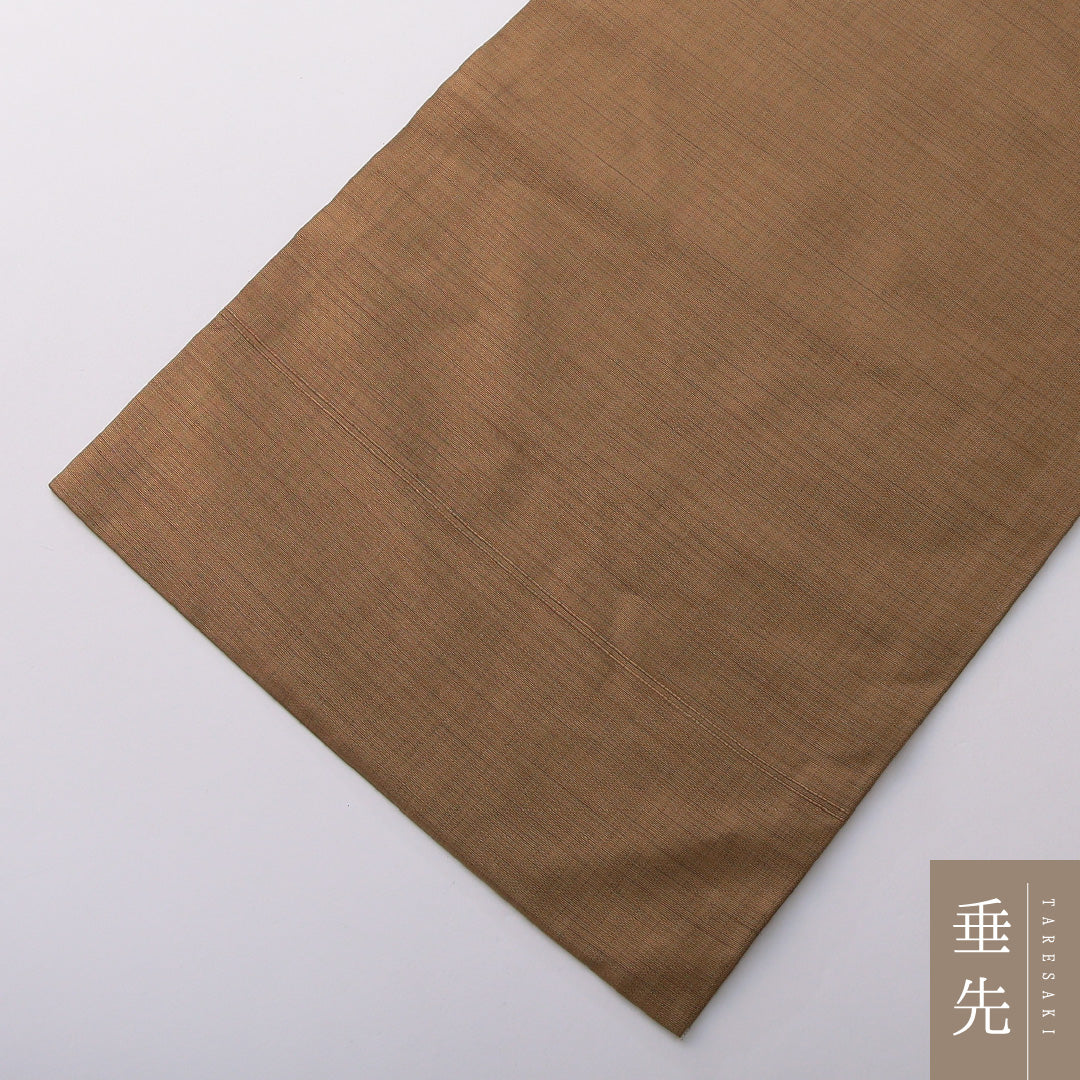 九寸名古屋帯 帯丈353cm カジュアル 名古屋仕立て ポイント柄 Aランク 正絹 チューリップ ベージュ系 1224-03623