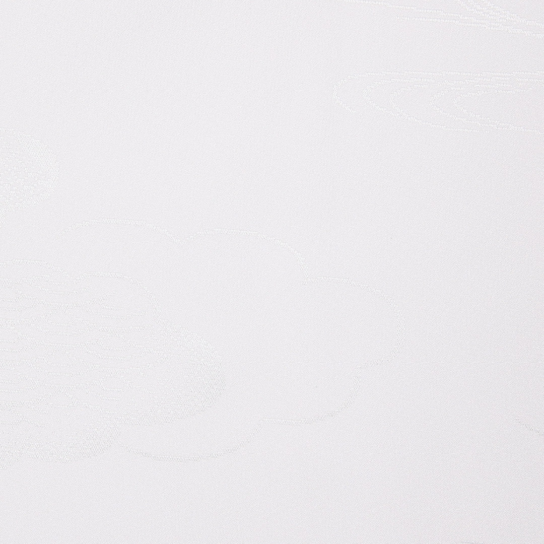 未使用品 長襦袢 洗える着物 身丈127cm 裄丈48cm ポリエステル Nランク Mサイズ 居敷当て 流水 しつけ糸 白系 1229-13165