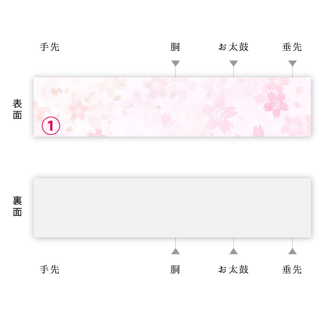 袋帯 帯丈440cm 正絹 全通 フォーマル 尾長鳥 吉祥文様 金系 朱系 1243-01853