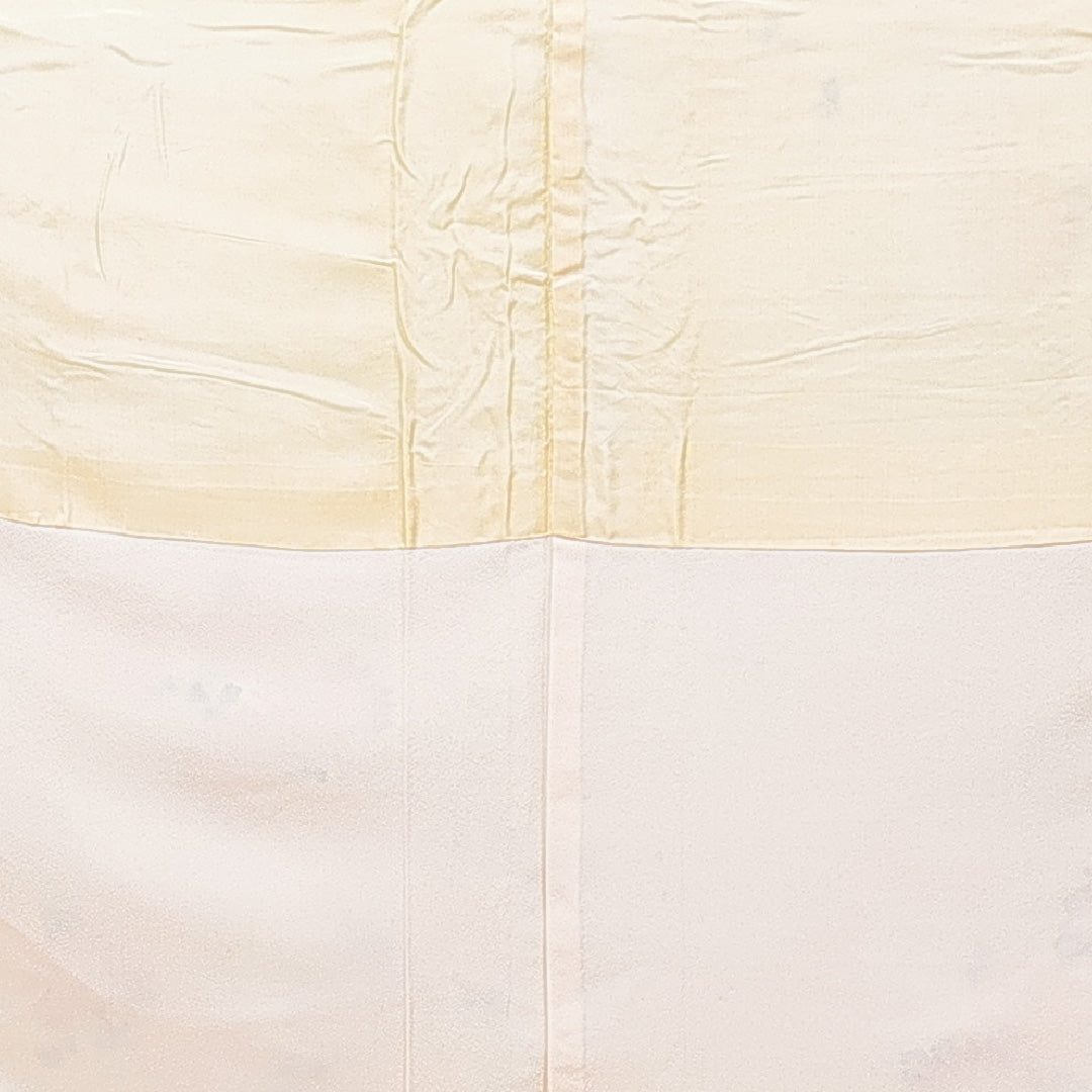 振袖 袷 身丈160cm 裄丈64cm フォーマル Cランク Lサイズ 正絹 広衿 七宝 菊 1213-F0758