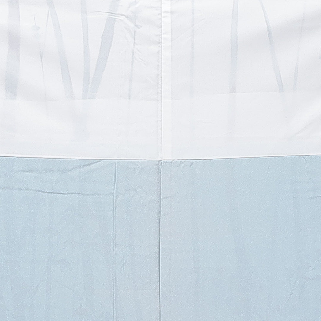 小紋 袷 身丈166cm 裄丈64cm 正絹 Cランク XLサイズ 広衿 インフォーマル 植物柄 ベージュ系 1215-15645