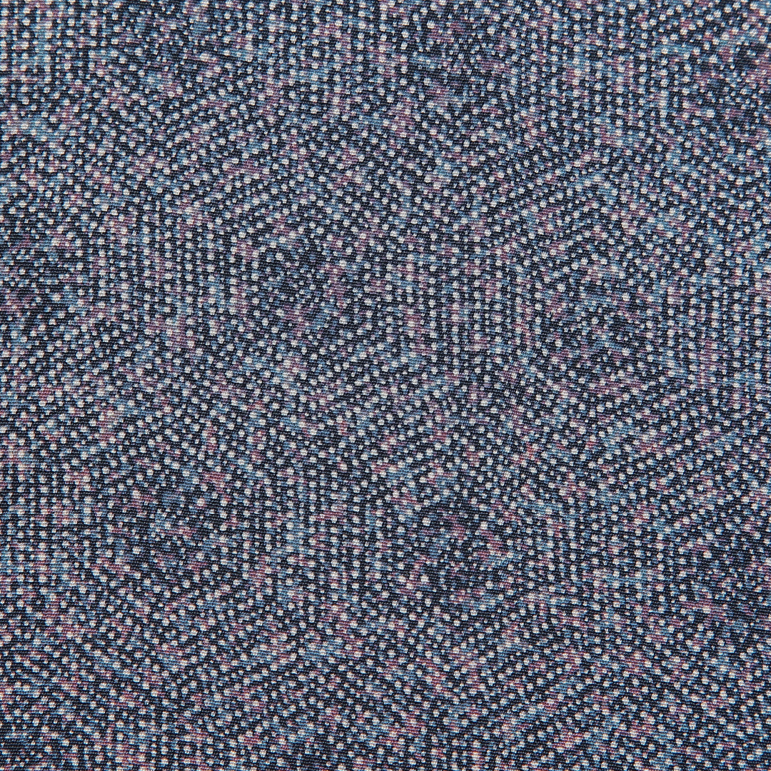 道行コート 洗える着物 袷 身丈83cm 裄丈65cm ポリエステル Sランク Mサイズ セミフォーマル 幾何学柄 グレー系 1263-16867