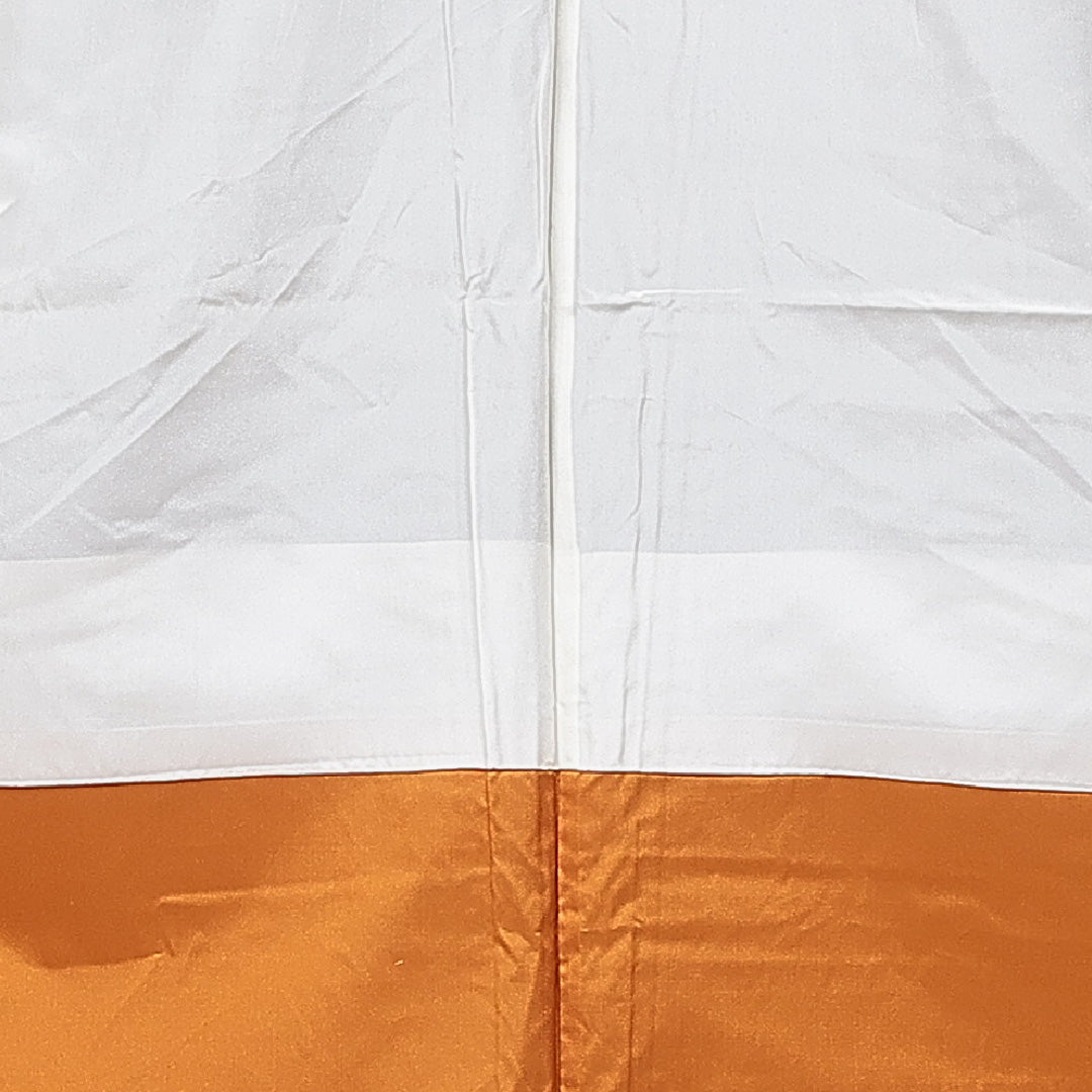 紬（大島紬） 袷 身丈164cm 裄丈69cm 正絹 Cランク Lサイズ 広衿 インフォーマル 経緯絣 茶屋辻 茶系 1216-15668