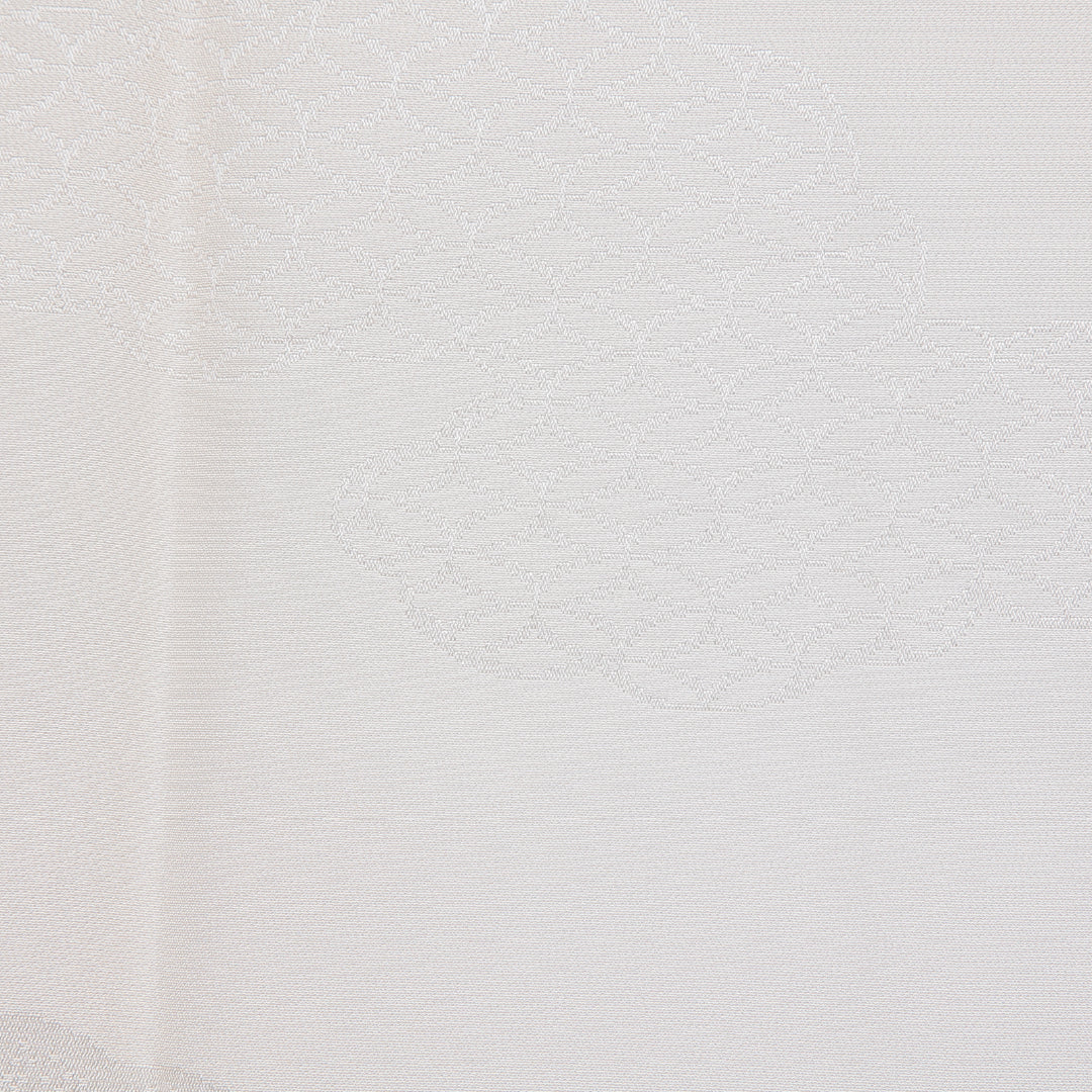 長襦袢 無双袖 身丈127cm 裄丈64cm 正絹 Sランク Mサイズ 花菱亀甲 クリーム系 RP 1239-16567