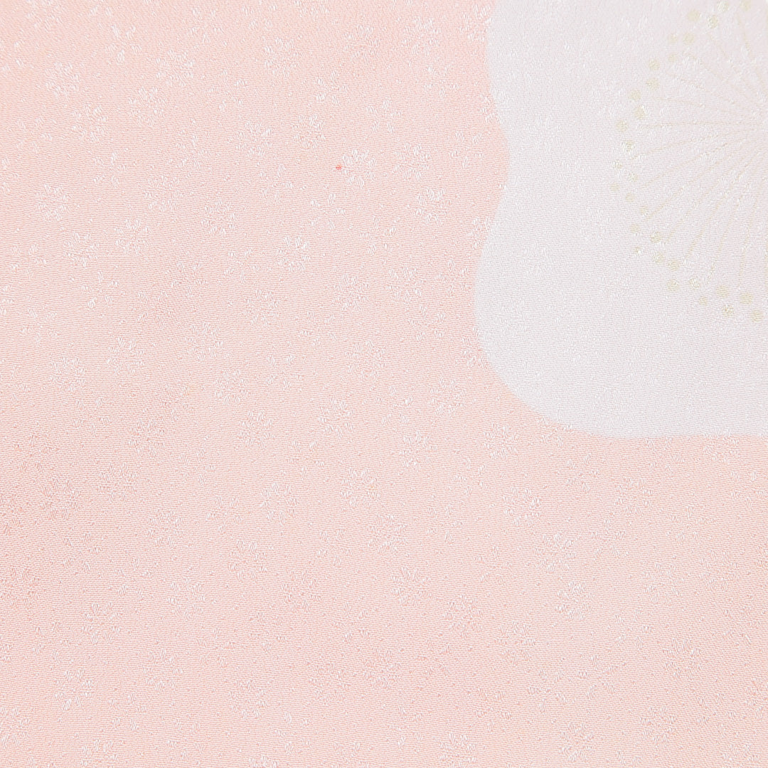 長襦袢 洗える着物 無双袖 身丈121cm 裄丈62cm ポリエステル Sランク Sサイズ 梅 ピンク系 1229-16696