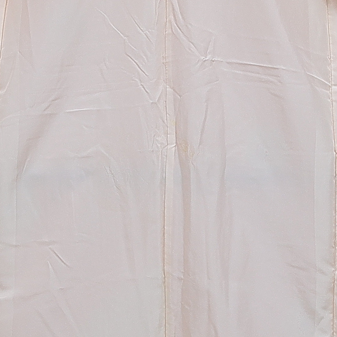 長襦袢 無双袖 身丈136cm 裄丈67cm 正絹 Aランク 2XLサイズ 花柄 ピンク系 RP 1239-16630