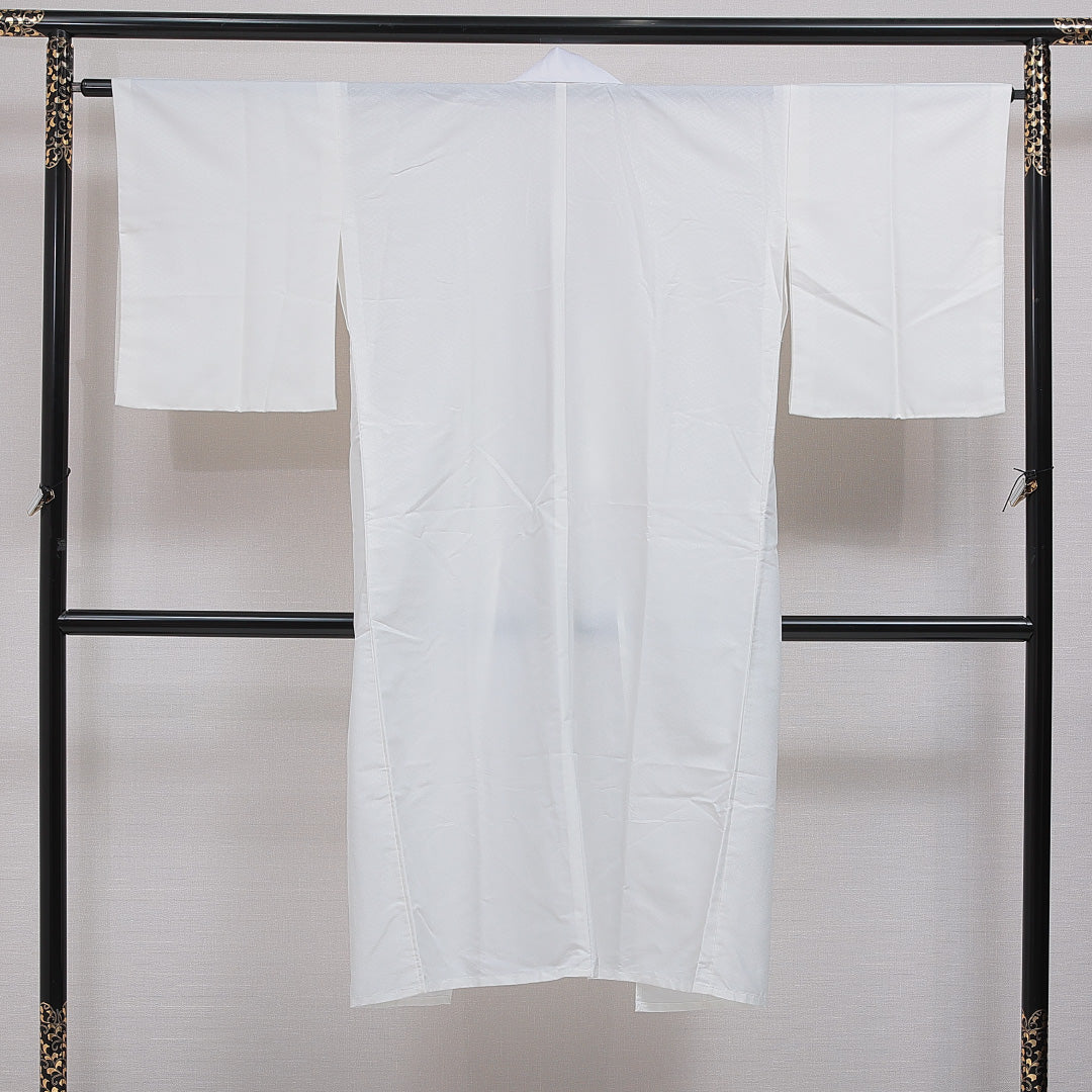 洗える着物 長襦袢 無双袖 身丈130cm 裄丈62cm ポリエステル Sランク Lサイズ 白系 RP 1239-16550