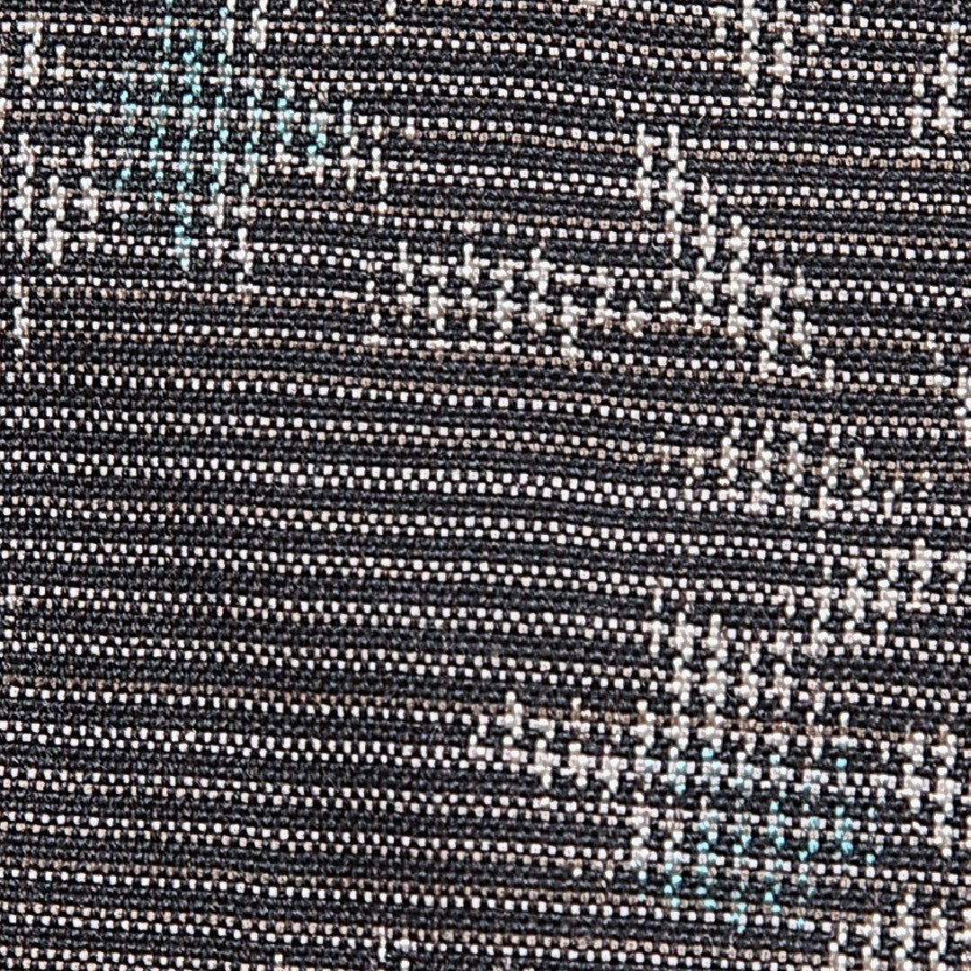 紬（大島紬） 袷 身丈164cm 裄丈69cm 正絹 Cランク Lサイズ 広衿 インフォーマル 経緯絣 茶屋辻 茶系 1216-15668