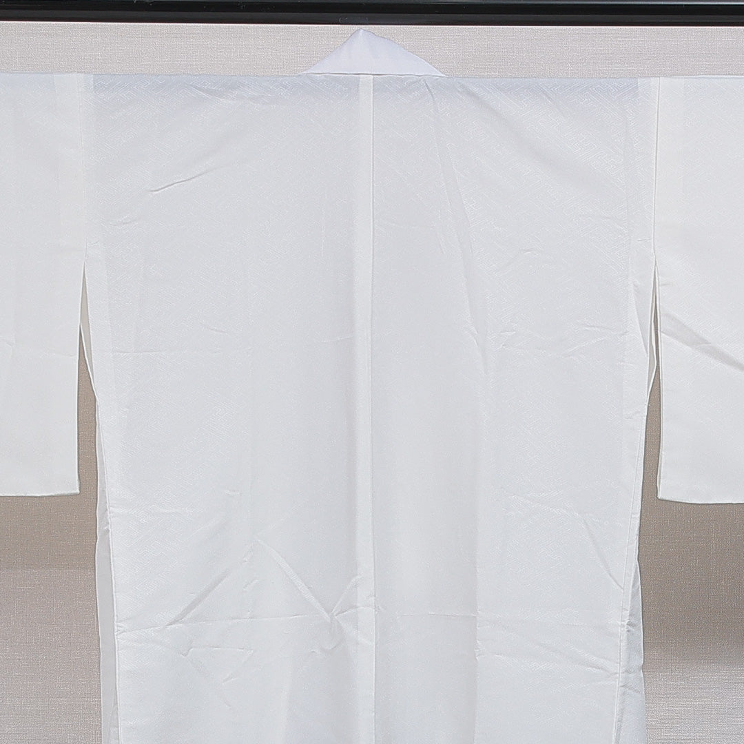洗える着物 長襦袢 無双袖 身丈130cm 裄丈62cm ポリエステル Sランク Lサイズ 白系 RP 1239-16550