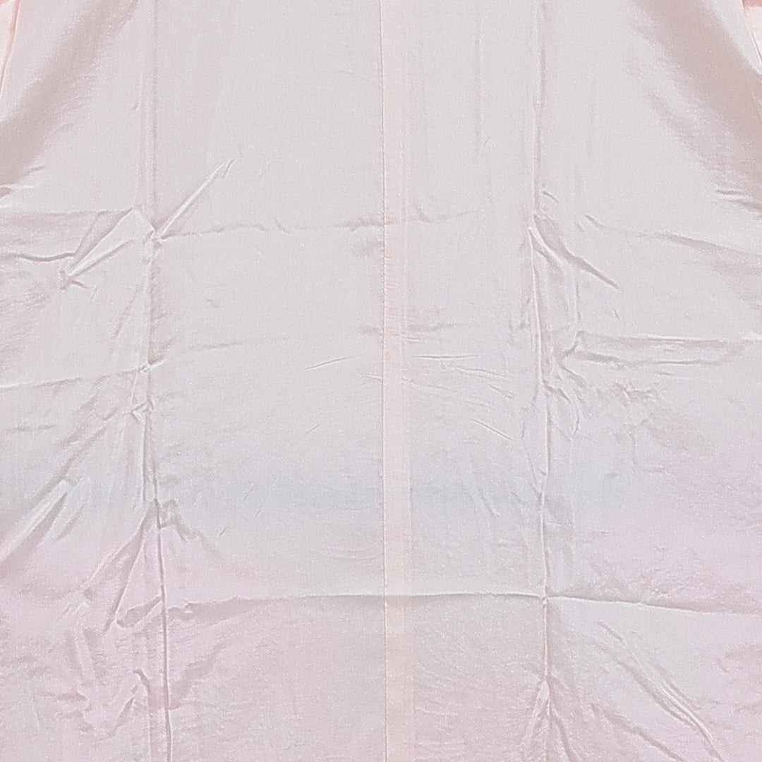 振袖用 長襦袢 無双袖 身丈133cm 裄丈64cm 正絹 Sランク XLサイズ 菊 ピンク系 RP 1240-16488