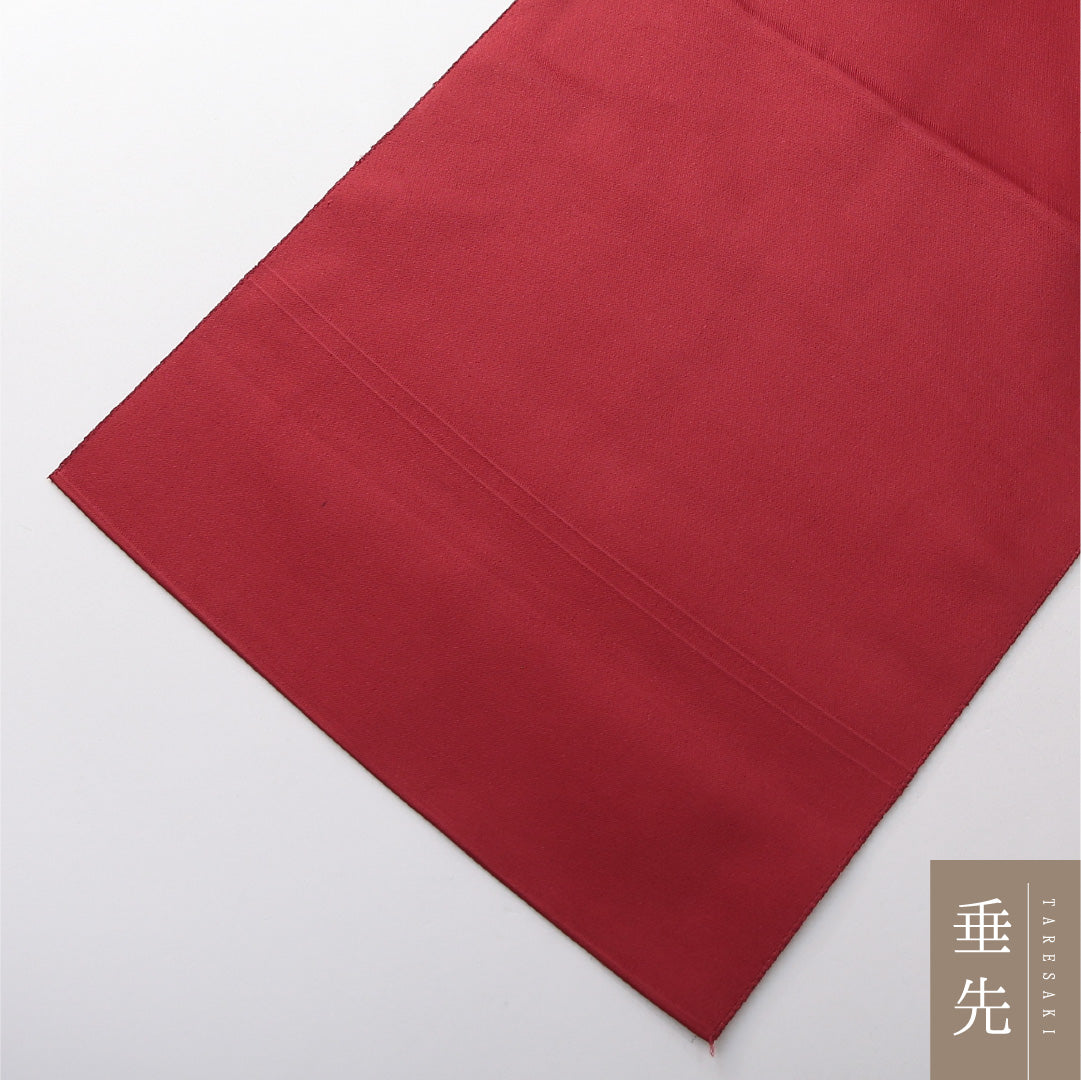 八寸名古屋帯 Aランク 帯丈328cm 正絹 ポイント柄 松葉仕立て 織り インフォーマル 楓 赤系 LP 1245-03776