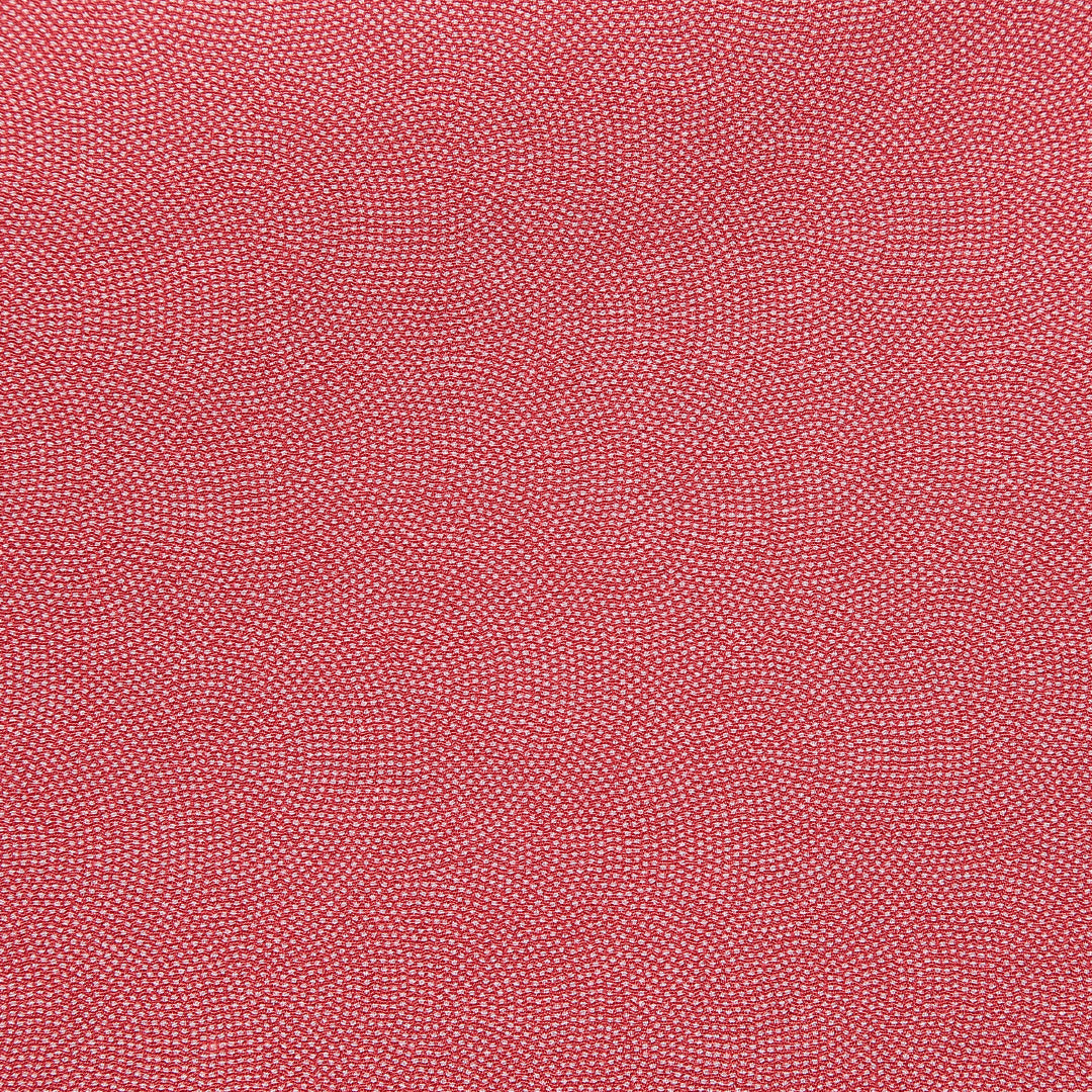 江戸小紋（鮫） 洗える着物 胴抜き 身丈158cm 裄丈64cm ポリエステル Sランク Mサイズ バチ衿 インフォーマル 赤系 1262-16410