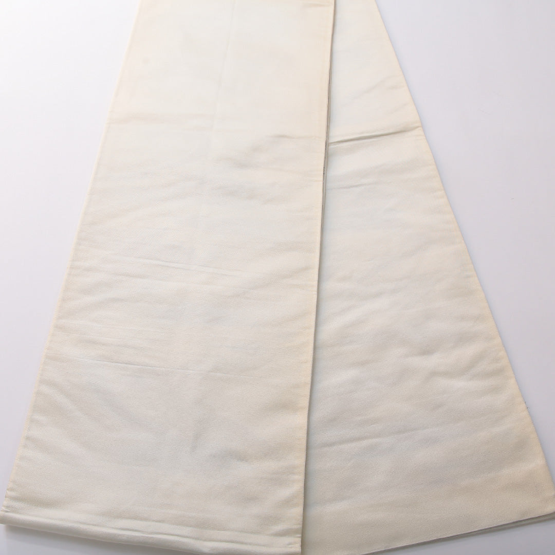 袋帯 帯丈420cm 正絹 六通 フォーマル 組紐 菱つなぎ 銀系 1243-02047