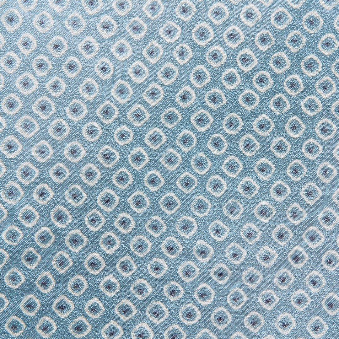 小紋 洗える着物 袷 身丈147cm 裄丈64cm ポリエステル Sランク XSサイズ 広衿 インフォーマル 鹿の子柄 緑系 1215-15794