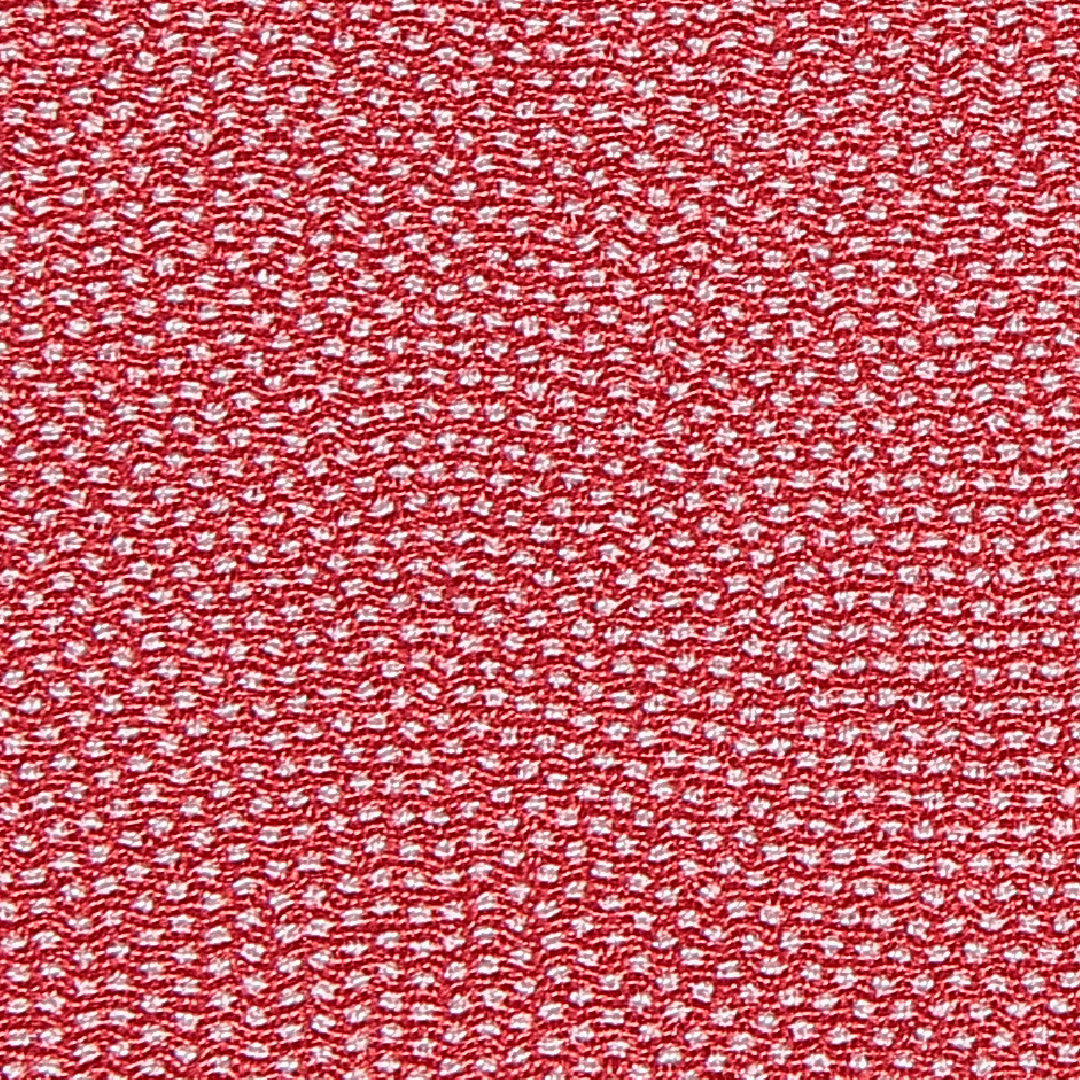 江戸小紋（鮫） 洗える着物 胴抜き 身丈158cm 裄丈64cm ポリエステル Sランク Mサイズ バチ衿 インフォーマル 赤系 1262-16410