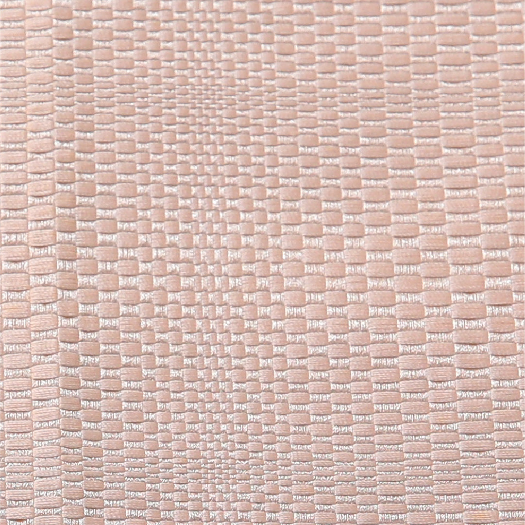 九寸名古屋帯 帯丈374cm カジュアル 開き仕立て 全通 リバーシブル Cランク 正絹 幾何学柄 クリーム系 1224-03402